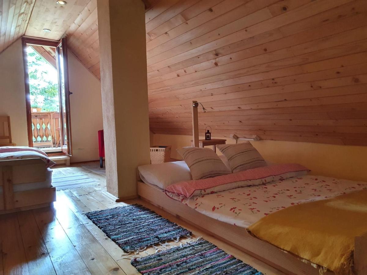 Mountain Eco Chalet Konjska Dolina On 1400 M Asl -Near Pokljuka Srednja Vas v Bohinju Ngoại thất bức ảnh