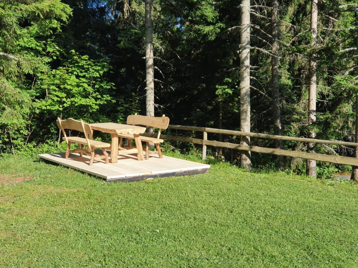 Mountain Eco Chalet Konjska Dolina On 1400 M Asl -Near Pokljuka Srednja Vas v Bohinju Ngoại thất bức ảnh